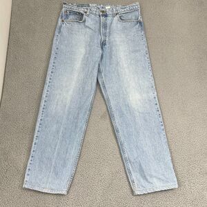 VTG Levi's 550 Jeans Men 38x30 *(38x30) Light Wash 90s Relaxed Fit Tapered Leg